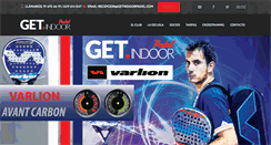 Desktop Screenshot of getindoorpadel.com